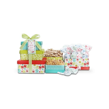 Alder Creek Gift Baskets Sunshine Treats Gift Tower (3 items)