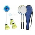 thumbnail image 4 of Baoblaze Badminton Solo Trainer Badminton Training Device for Sports Exercise Workout Blue 2pcs Rackets, 4 of 8