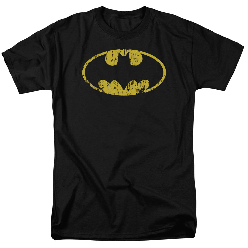 Trevco Mens Batman Classic Logo T-Shirt