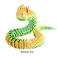 thumbnail image 3 of Fiudx Juguete Del Año de La Serpiente, Diseño Realista y Móvil, Felpa Flexible, Decoración Versátil para El Hogar y La Oficina, Estética Inspirada En La Naturaleza, Regalo para Amigos, Tamaño 5 X 4 X, 3 of 5
