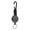 C, variant on Outdoor Climbing Keychain Backpack Buckle Retractable Rope Carabiner Keychain Paracord Braided Keychain for Men Women