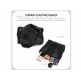 thumbnail image 3 of Bolso Hombro Bolsa Xtellar negro Mano Mujer Acolchada Burbujas, 3 of 4