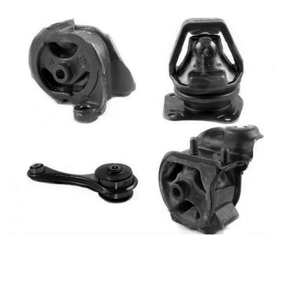 1990-1993 Accord 4pc Engine Motor Trans Mount EX Model M/T 4 Pc Mount Kit