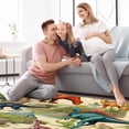 thumbnail image 4 of Dinosaur Polyester Right-Angle Floor Mat for Home and Office – Durable and Easy to Clean, 4 of 6
