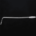 10X Silver 5.0Mm Rocker Tremolo Arm Vibrato Steel Lever for Electric