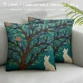 thumbnail image 3 of Nawypu  Throw Pillow Covers Natural Pattern Decorative Pillowcases Pillow Cases Home Car Decorative Trees and Birds, 3 of 5