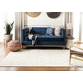 thumbnail image 3 of SAFAVIEH Vermont Chelsea Striped Area Rug, 6' x 6' Square, Ivory, 3 of 8