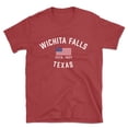 thumbnail image 1 of Wichita Falls Texas Patriot Men's Cotton T-Shirt, 1 of 1