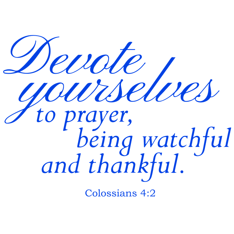 Devote Yourself To Prayer {Mirror Decal Stickers} Devote Yourself To Prayer {Mirror Decal Stickers}