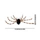 thumbnail image 2 of 1 mochila de araña de simulación para decoraciones de Halloween., 2 of 3