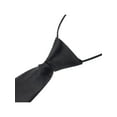 thumbnail image 3 of INSPIRE CHIC Unisex Pre-tied Colorful Cute Pattern Elastic Neck Short Ties for School Uniforms Black One Size, 3 of 5
