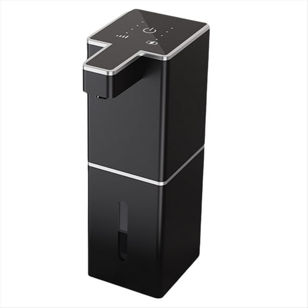 Dispensador de Jabón por Inducción, Lavamanos con Espuma Eléctrica, Dispensador Automático de Jabón por Inducción, Color Negro
