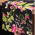 thumbnail image 5 of Table Runner for Dining Table, Black Japanese Print Floral Table Linen - Home Decor, 5 of 7