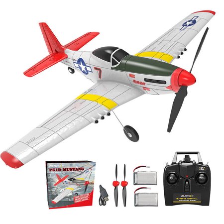 2.4G 4CH P51 Mustang RC Airplane Aerobatic Stunt Plane 761-5 RTF w/Stabilization