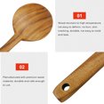 thumbnail image 4 of WAXIAYU Metal & Silicone Cooking Utensils Set with Wooden & Bamboo Spoons, 4 of 7