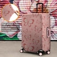thumbnail image 4 of Pink Butterfly Pattern Luggage Cover Fashion Suitcase Cover Baggage Covers Fit 25-28 Inch Luggage (Go Travel), 4 of 5