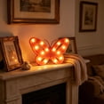 thumbnail image 6 of Kttectoa Night Light Butterfly Shaped LED Desk Lamp Battery Operated Wall Decor for Bedroom Party 10.63x7.09x1.18in, 6 of 6