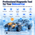 thumbnail image 6 of TERUNSOUL T100 OBD2 Scanner Diagnostic Tool, Check Engine Light Code Reader, Read/Clear Codes, I/M Readiness, Live Data and DTC Lookup for 1996+ Cars, 6 of 10