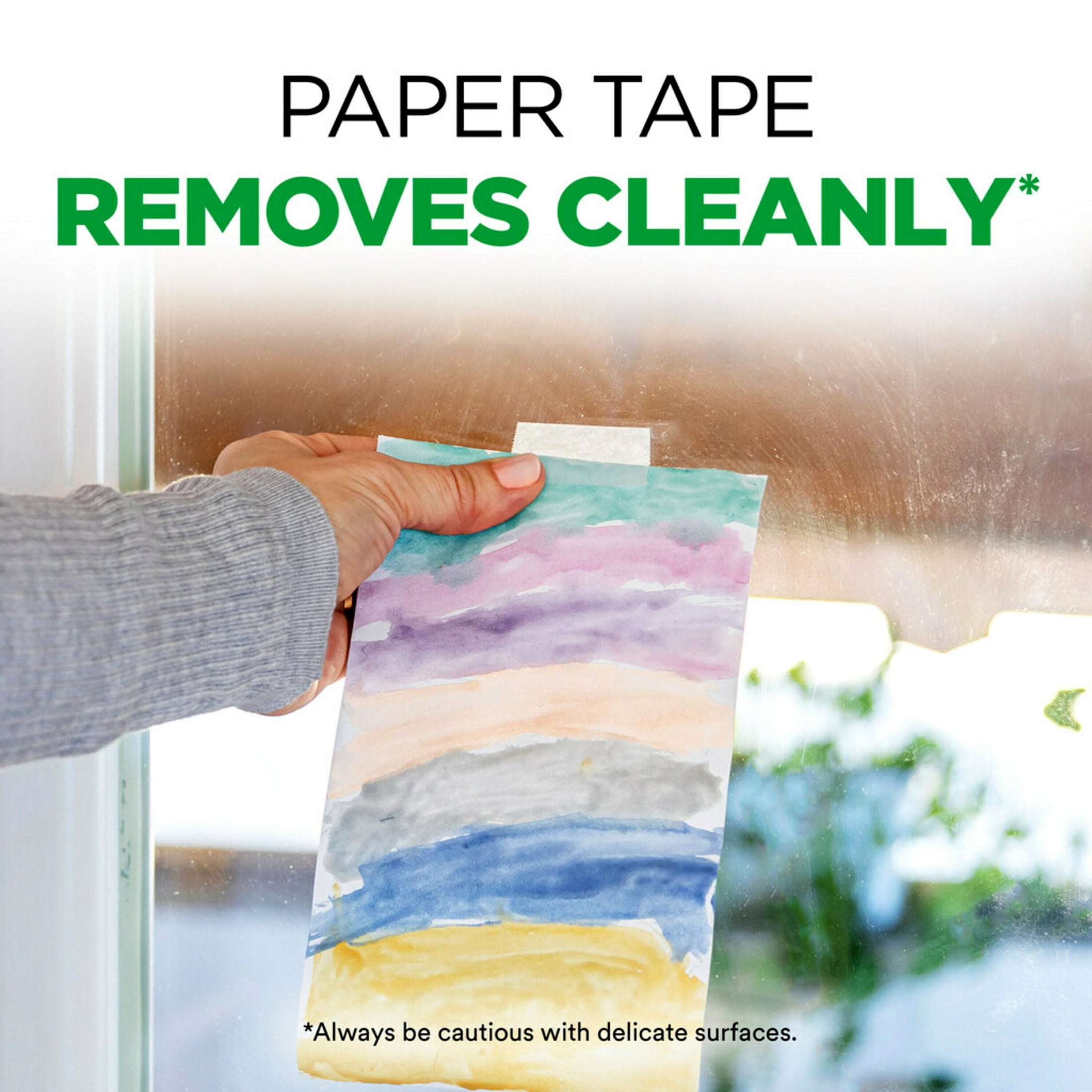 Scotch Paper Tape, White, 0.75 in. x 600 in. 2 Rolls
