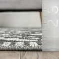 thumbnail image 2 of nuLOOM Cameron High Low Textured Moroccan Area Rug, 2' 8" x 8', Runner, Cameron Grey, 2 of 5