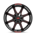 thumbnail image 2 of Moto Metal Cast Aluminum Rim MO970 20X10 8X170 G-BLK MILL RTCC -18MM, MO970210873C18N, 2 of 3