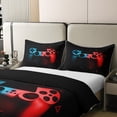 thumbnail image 4 of Gamer Duvet Cover,Gaming Comforter Cover Full,Cool Games Gamepad Bedding Set Teen Game Room Decor Bed Cover,Video Game Controller (No Comforter), 4 of 7