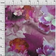 thumbnail image 3 of oneOone Polyester Spandex Purple Fabric Abstract-Blurred Floral Pattern Quilting Supplies Print Sewing Fabric By The Yard 56 Inch Wide, 3 of 4
