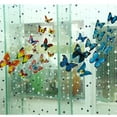 thumbnail image 6 of 12Pcs 3D Simulation Plastic Butterfly Wall Sticker Living Room Wall Decoration, 6 of 9