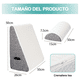 thumbnail image 4 of Almohada Cojin Antireflujo Grande Malubero GRIS/CLARO, 4 of 5
