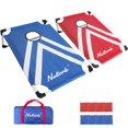 thumbnail image 1 of Juego de tablas portátiles Cornhole BASYNOL de 91 x 61 cm con 8 bolsas, 1 of 7