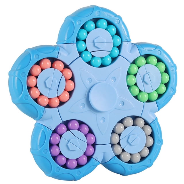 Magic Bean Puzzle Toy, Magic Bean Cube giratorio 2 en 1, Magic Ball Brain Teaser STEM Game, regalo de promoción de grado para niños, niñas, mayores de 3 años, adolescentes con TDAH y regalo
