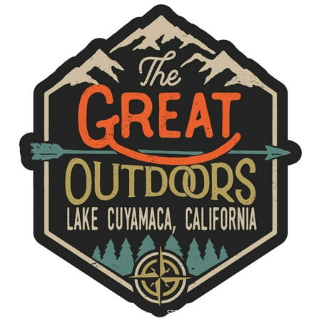 

Lake Cuyamaca California The Great Outdoors Design 4-Inch Magnet