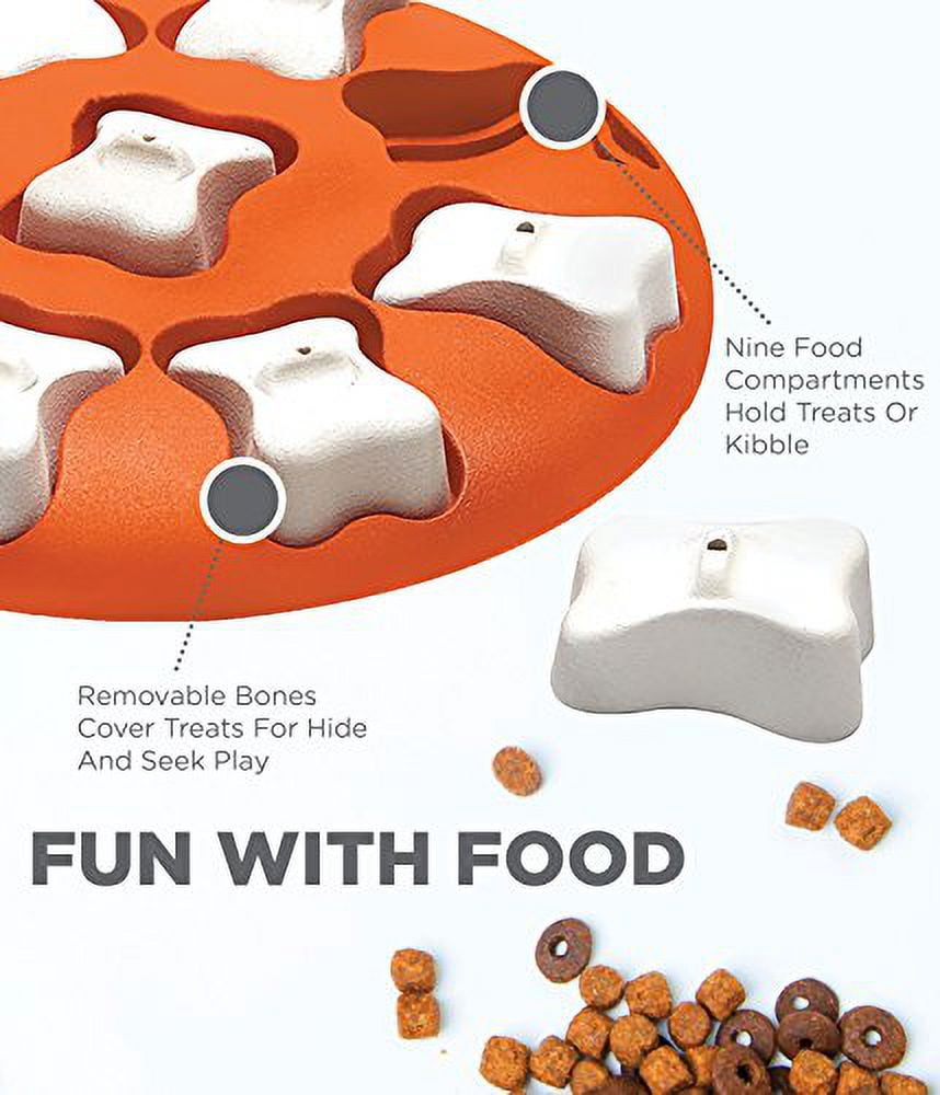 Interactive Dog Toys Treat Dispensing Puzzle Maze Challenge Games Choose Level (Smart - Lever 1)