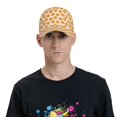 thumbnail image 4 of Fotbe Ping-Pong Table Tennis Racket Gorro Clásico de Béisbol, Gorra Ajustable con Broche Snapback, Gorro de Exterior de Algodón Suave, 4 of 6