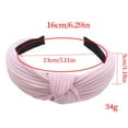 thumbnail image 5 of Yokua Knotted Headband Women Fabric Knitted Wide Hairband for Face Washing Daily Use, 5 of 21