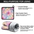thumbnail image 7 of Colorful Cloud Star Tie Dye Pattern Kitchen Oven Mitt and Pot Holder Sets 2 Pcs for Baking, Cooking and Grilling, Heat Resistant Up To 392 °F, 7 of 7