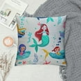 thumbnail image 2 of Sea Life Kids PillowcasesOcean Coastal Cushion Toddler Pillow Covers for Boy and Girl, Soft Breathable Travel Pillow Shams with Envelope Closure, StandardPillowcase, 2 of 5