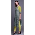 thumbnail image 3 of Bimba Kurti Droite à Panneaux en Coton pour Femmes, Longue Robe Kurti Imprimée, Haut Indien - Très Petit, 3 of 6