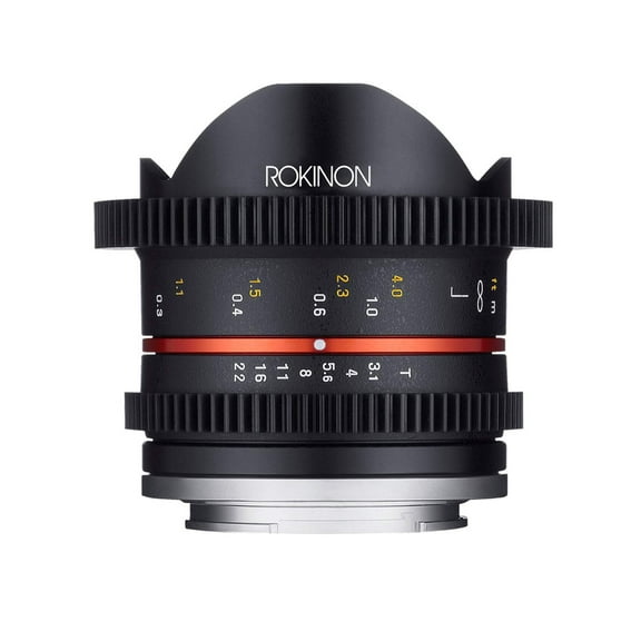 Rokinon Cine 8mm T3.1 Compact High Speed Fisheye Lens