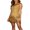Golden, variant on Baby Sweetie Women Sequined Tassels Dress Sleeveless Off Shoulder Bodycon Wrap Party Club Dresses