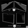 thumbnail image 3 of Ranura para tarjeta de acrílico A4, doble capa, ranura para una sola capa, caja transparente A3 A5, caja de exhibición para fotos de 3 pulgadas y 6 pulgadas, 3 of 5