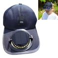 thumbnail image 2 of Misright Breathable Sun Hat Detachable Solar Powered Fan For Hiking Beach Sports, 2 of 19