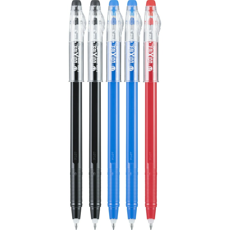 Pilot FriXion ColorSticks Erasable Gel Ink Pens, Fine Point (0.7 mm),  Assorted Ink, 5 Count 55586480 