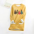 thumbnail image 4 of Luvior Christmas Sweatshirt for Women Crewneck Sequin Tree Sweater Sweatshirts Colorful Graphic Shirt Xmas Holiday Party, 4 of 4