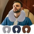 thumbnail image 1 of Xihbxyly Almohada Cervical Inflable, Soporte Ergonómico En Forma de C, Material de Pvc, Protección Envolvente de 360°, Cómodo Accesorio de Viaje, Cojín Versátil para La Siesta, Tamaño Portátil: 29 X, 1 of 6