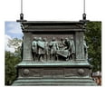thumbnail image 2 of Print: An Equestrian Statue Honoring John A. Logan Stands In The Center Of, 2 of 4