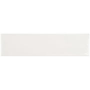 Bond Tile Venture White 2 in. x 0.39 in. Polished Ceramic Wall Tile Sample