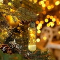 thumbnail image 1 of Home Decor Christmas Vintage Decor String Light LED Bulbs String Lights Christmas String Light With Tree & Snow & Cute Ornaments Snow Globe String Lights For Bedroom Christmas Decor, 1 of 4