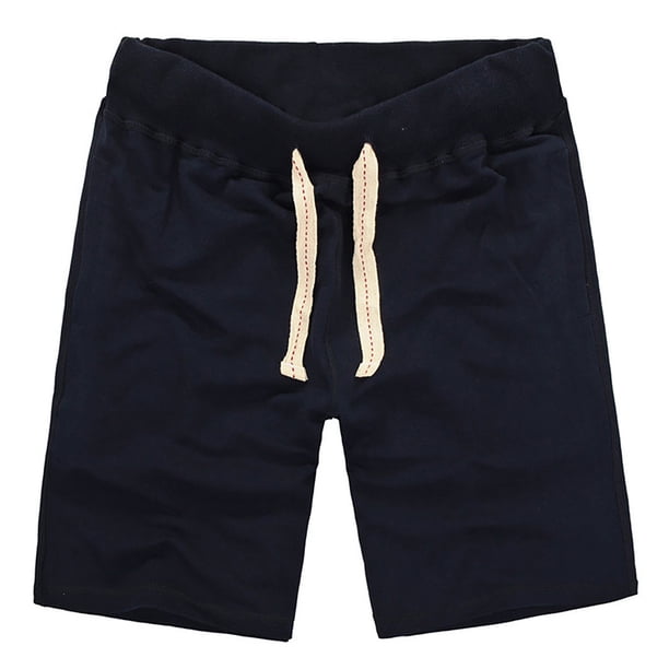 Pantalones Cortos Deportivos Sueltos Casuales para Hombres con Cordón de Cintura de Cinco Piezas para Yoga Y Playa