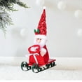 thumbnail image 4 of LEFTHIGH Home Sleigh Santa Claus Window Decorations Christmas Gift Bag Doll Desktop Children's Doll Ornaments Bedroom Decor, 4 of 6